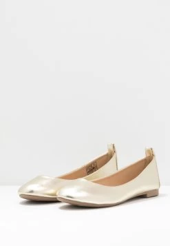 Even&Odd Ballerines - Gold -Pas Cher Mode Féminine Magasin 6cb4cf616e9d482fa677dd6838133b46