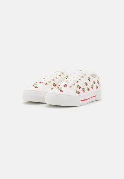 Even&Odd Baskets Basses - White/Red -Pas Cher Mode Féminine Magasin 6eec245f45034f16a7816ba6dffcb7b2