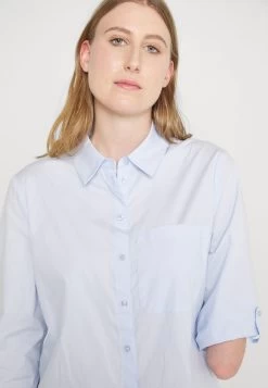 Even&Odd Blouse - Light Blue -Pas Cher Mode Féminine Magasin 75088e4f511243958ebd86c655930cb0