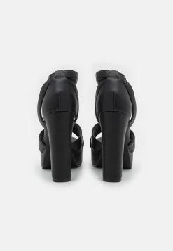 Even&Odd Sandales À Talons Hauts - Black -Pas Cher Mode Féminine Magasin 760b341224a44fc2b8f75f3bdd146deb