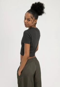 Even&Odd T-Shirt Imprimé - Anthracite -Pas Cher Mode Féminine Magasin 7626eafb969a442abc104f2b33f874d9