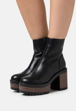 Even&Odd Bottines À Plateau - Black