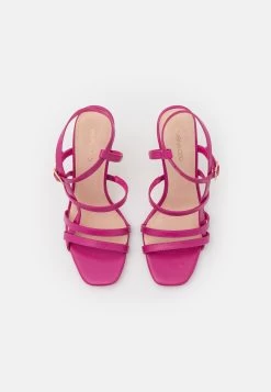 Even&Odd Leather - Sandales À Talons Hauts - Pink -Pas Cher Mode Féminine Magasin 77a2089a9f0249788177e09fa10d5689