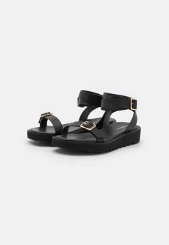Even&Odd Sandales - Black -Pas Cher Mode Féminine Magasin 77a7961e006e4733a4084efd1fbe3c18