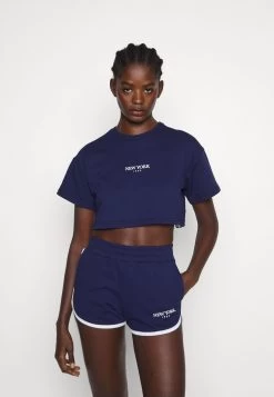 Even&Odd Survêtement - Dark Blue/White -Pas Cher Mode Féminine Magasin 7b84f7dbc5fc444da53d67b98b9feb03