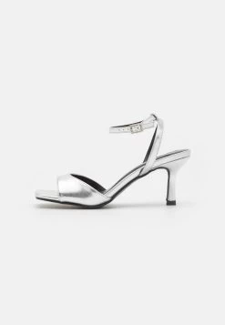 Even&Odd Sandales À Talons Hauts - Silver -Pas Cher Mode Féminine Magasin 7ceedf7aa09c4ef19e05a188dd28b824