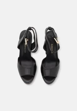 Even&Odd Sandales À Talons Hauts - Black -Pas Cher Mode Féminine Magasin 7da8dd6944ce4d168ede1c5e6f13806e