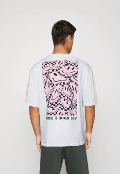 Even&Odd Unisex - T-Shirt Imprimé - White