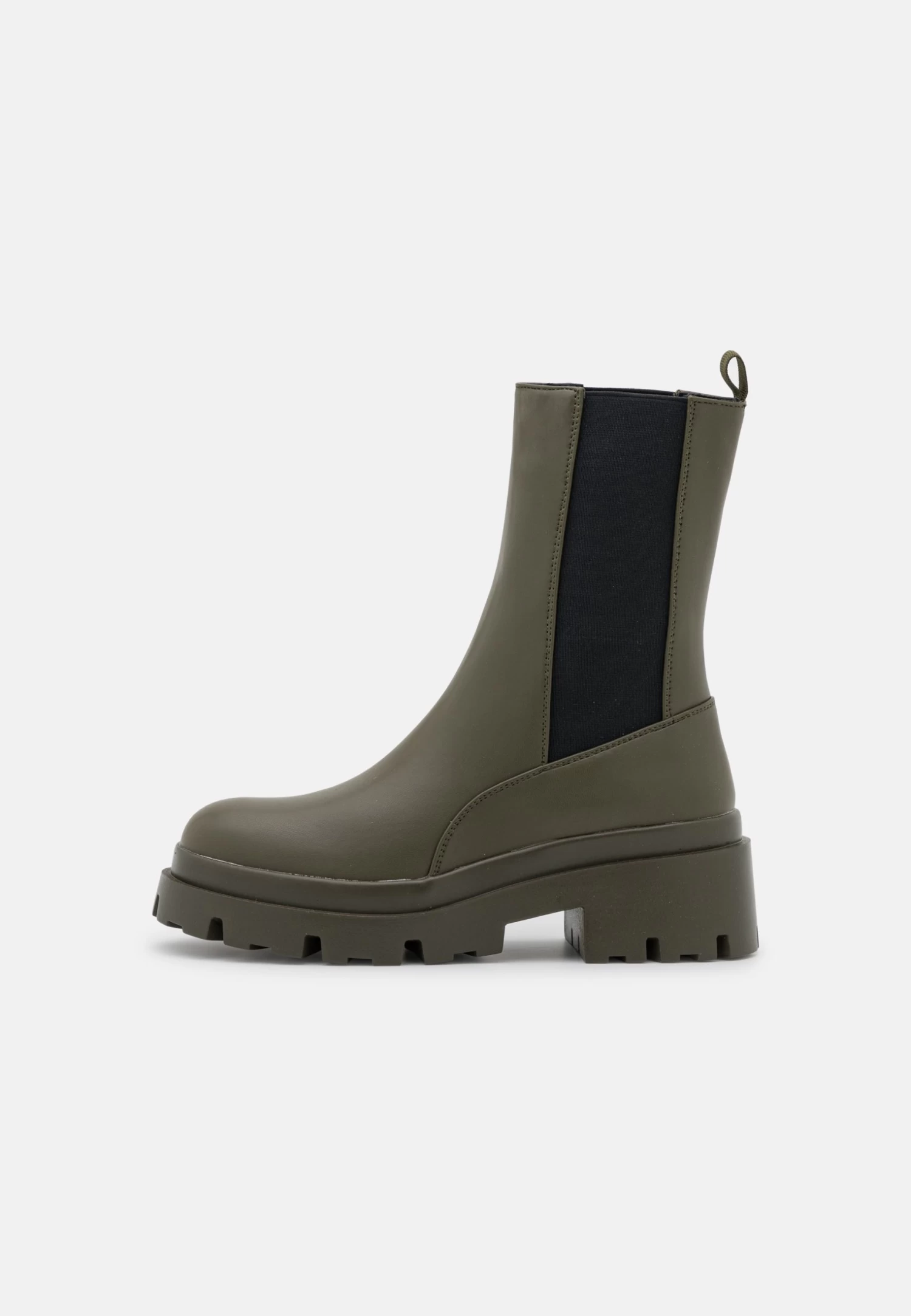 Even&Odd Bottines À Plateau - Khaki 2 Even&Odd Bottines À Plateau - Khaki – Image 2