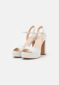 Even&Odd Leather - Sandales À Plateforme - White -Pas Cher Mode Féminine Magasin 83bbeb6f12f2493a978c94ef82ded148