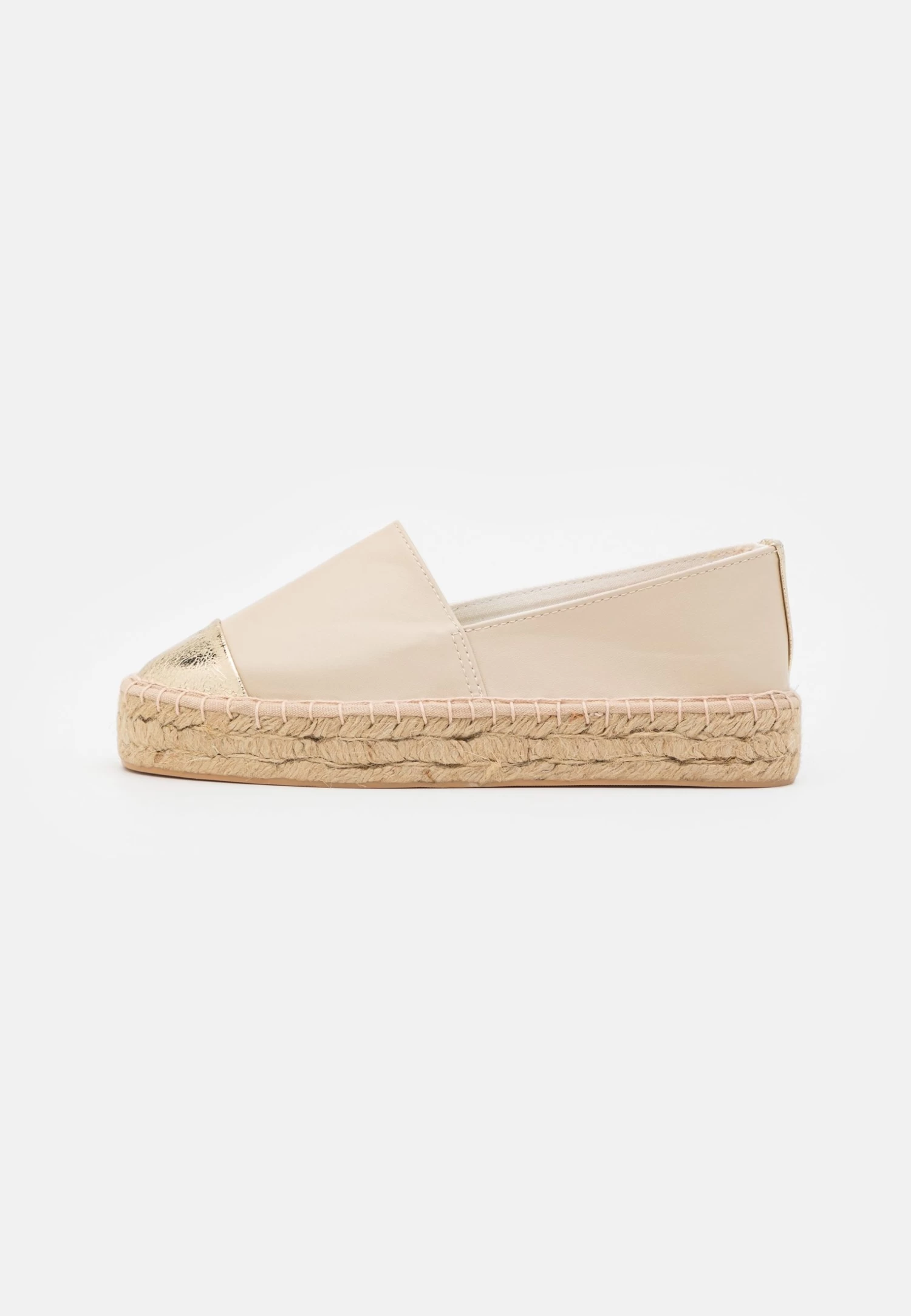 Even&Odd Espadrilles - Beige/ Gold 2 Even&Odd Espadrilles - Beige/ Gold – Image 2