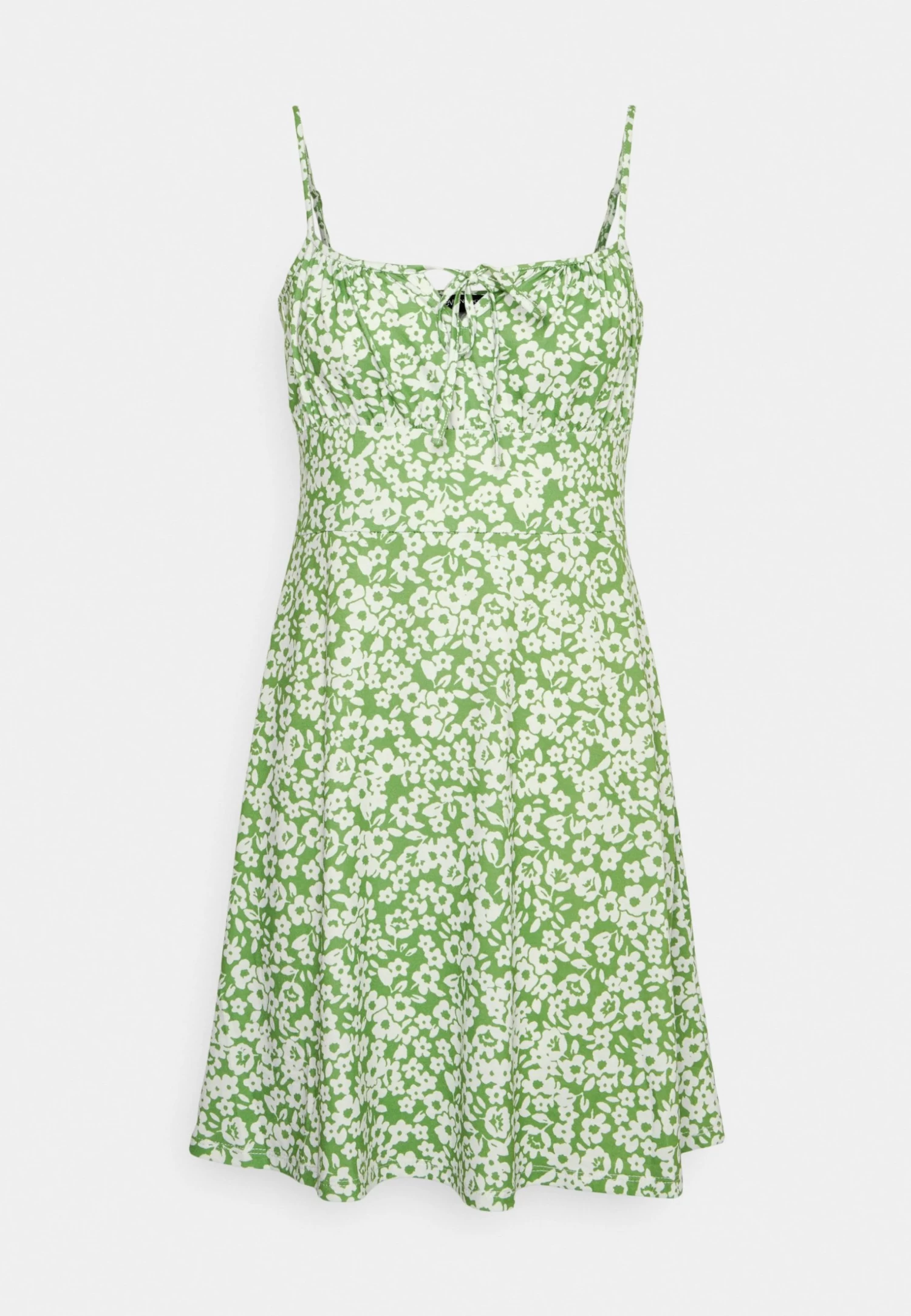 Even&Odd Robe En Jersey - Dark Green/Multi-Coloured 5 Even&Odd Robe En Jersey - Dark Green/Multi-Coloured – Image 5