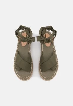 Even&Odd Sandales - Khaki -Pas Cher Mode Féminine Magasin 8a4df6f4dd5d4837bba10107a57cedf2