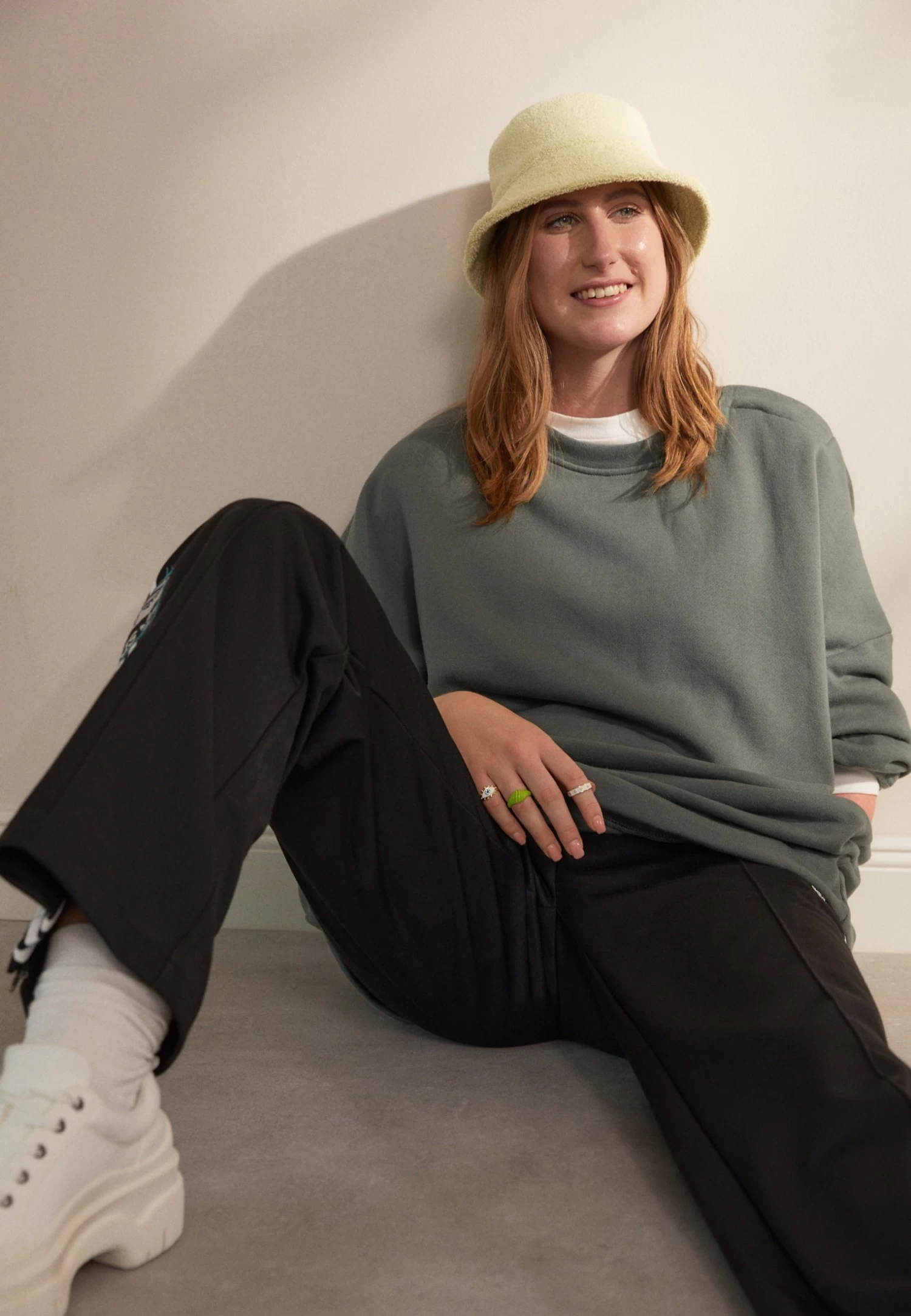 Even&Odd Sweatshirt - Green 1 Even&Odd Sweatshirt - Green