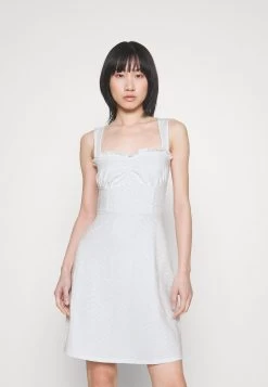 Even&Odd Sleeveless Sweetheart Neckline Princess Seams Flared Skirt Mini Dress (Eo-Ss23-C131-Sp) / 001 - White - Robe De Jour - 001 - White 10 Even&Odd Sleeveless Sweetheart Neckline Princess Seams Flared Skirt Mini Dress (Eo-Ss23-C131-Sp) / 001 - White - Robe De Jour - 001 - White -Pas Cher Mode Féminine Magasin 903151c4214948b59bb6803b83e448ef