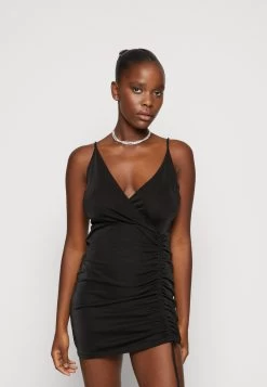 Even&Odd Robe En Jersey - Black -Pas Cher Mode Féminine Magasin 9068f5bf44284e8b9d59c3094d627075