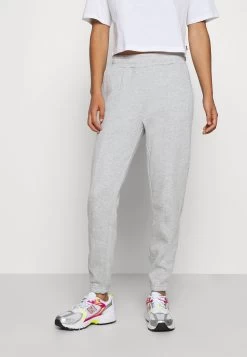 Even&Odd Basic Regular Fit Joggers - Pantalon De Survêtement - Mottled Light Grey