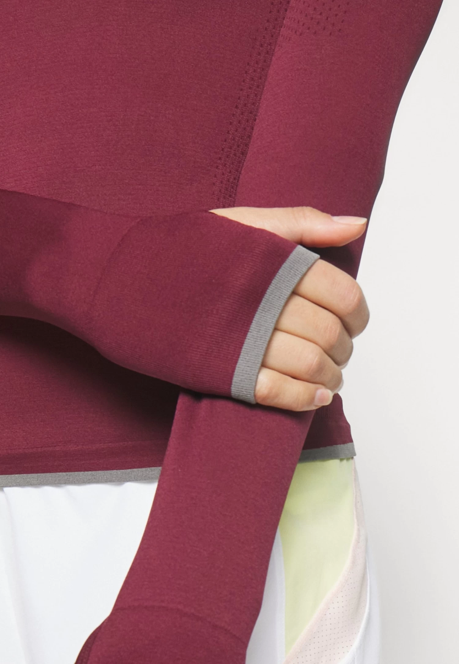 T-Shirt À Manches Longues - Bordeaux 7 T-Shirt À Manches Longues - Bordeaux – Image 7