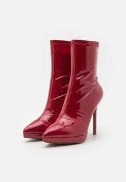 Even&Odd Bottines À Talons Hauts - Red -Pas Cher Mode Féminine Magasin 9528ae1e703147339e20388421af4eb6