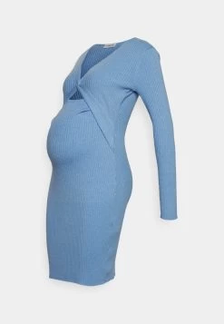 Robe Fourreau - Blue -Pas Cher Mode Féminine Magasin 968483f7c3f14eb7a65ad3c4d4a1e256