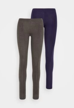 Even&Odd 2 Pack - Legging - Mottled Dark Grey/Dark Blue -Pas Cher Mode Féminine Magasin 9a4daaa3a6ef4e9cac69a4947b62710b