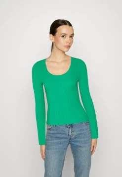 Even&Odd Ribbed - Variegated - Pullover - Green