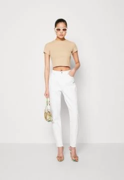 Even&Odd 3 Pack - T-Shirt Basique - Beige/Black/Orange