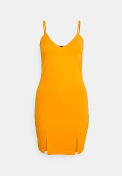 Even&Odd Robe En Jersey - Orange -Pas Cher Mode Féminine Magasin 9fb9d7d5d78940e59d2d3026340ccea3