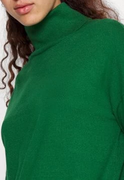 Even&Odd Rollkragen Basic Maxi Strickkleid - Robe Longue - Green -Pas Cher Mode Féminine Magasin 9fce6cd27936461183d11b9972b18b8e