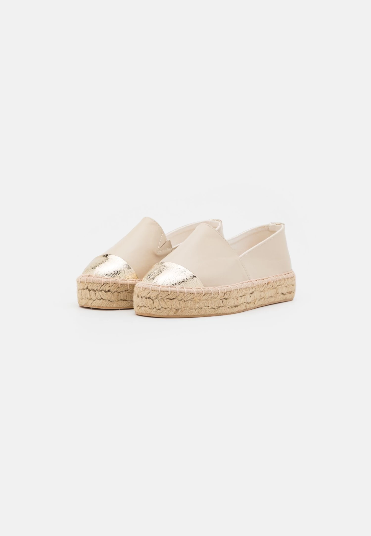 Even&Odd Espadrilles - Beige/ Gold 3 Even&Odd Espadrilles - Beige/ Gold – Image 3