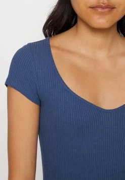 Even&Odd Robe En Jersey - Dark Blue -Pas Cher Mode Féminine Magasin a42ebfd7d6844409bf5637863af6863a