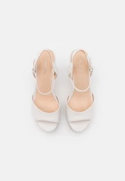Even&Odd Leather - Sandales À Plateforme - White -Pas Cher Mode Féminine Magasin a82f75bf60d943be9432d4af7427dcb5
