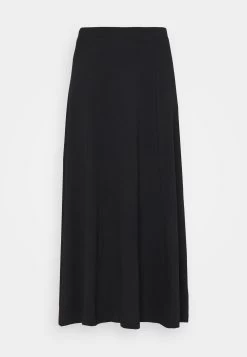 Even&Odd Basic Maxi Skirt - Jupe Trapèze - Black -Pas Cher Mode Féminine Magasin aa5fb3b2ccc5437db835c3f8f77622eb