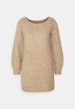 Even&Odd Schulterfrei Mini Strickkleid - Robe Pull - Camel 8 Even&Odd Schulterfrei Mini Strickkleid - Robe Pull - Camel -Pas Cher Mode Féminine Magasin aae494a99a784461bb5fd5aca28a3438