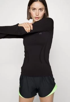 T-Shirt À Manches Longues - Black -Pas Cher Mode Féminine Magasin b136b98d461346d99c535c193acbf326