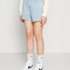 Even&Odd Short En Jean - Light Blue Denim