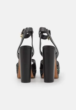 Even&Odd Sandales À Talons Hauts - Black -Pas Cher Mode Féminine Magasin b7a48294ee5646cf88dcbc0b440d12d3