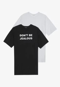 Even&Odd 2 Pack - Robe En Jersey - Black/White -Pas Cher Mode Féminine Magasin b992843e9548418c9671e7448a56d97a