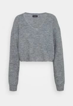 Even&Odd Pullover - Mottled Grey