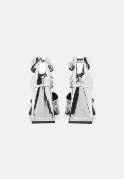 Even&Odd Escarpins À Plateforme - Silver-Coloured -Pas Cher Mode Féminine Magasin bbd50063bfa849b685f379a67a14547d