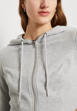 Even&Odd Sweat Zippé - Mottled Light Grey -Pas Cher Mode Féminine Magasin bd497b3463b24565960d72090f712804