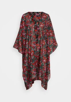Even&Odd Floral - Veste Légère - Red -Pas Cher Mode Féminine Magasin c065489f3ea147759aeb24966ae3ae0a