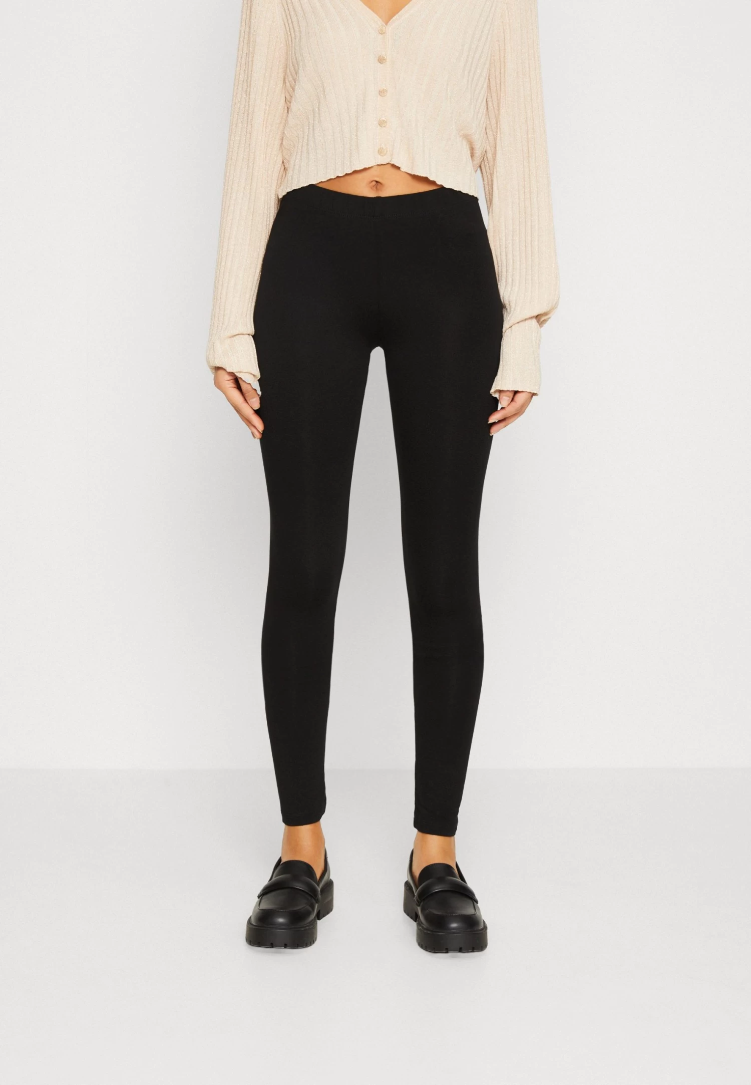 Even&Odd 2 Pack - Legging - Black/Multi Coloured 4 Even&Odd 2 Pack - Legging - Black/Multi Coloured – Image 4