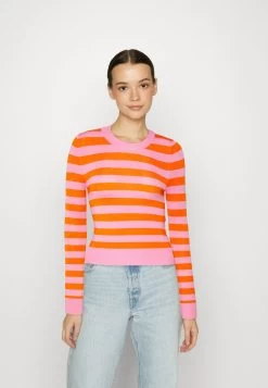 Even&Odd Pullover - Orange, Pink