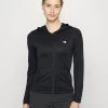 Breathable Zip-Up Hoodie - Sweat Zippé - Black