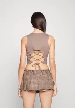 Even&Odd Débardeur - Taupe -Pas Cher Mode Féminine Magasin cf2e9f38957d4bf2874e6afcc786ec67