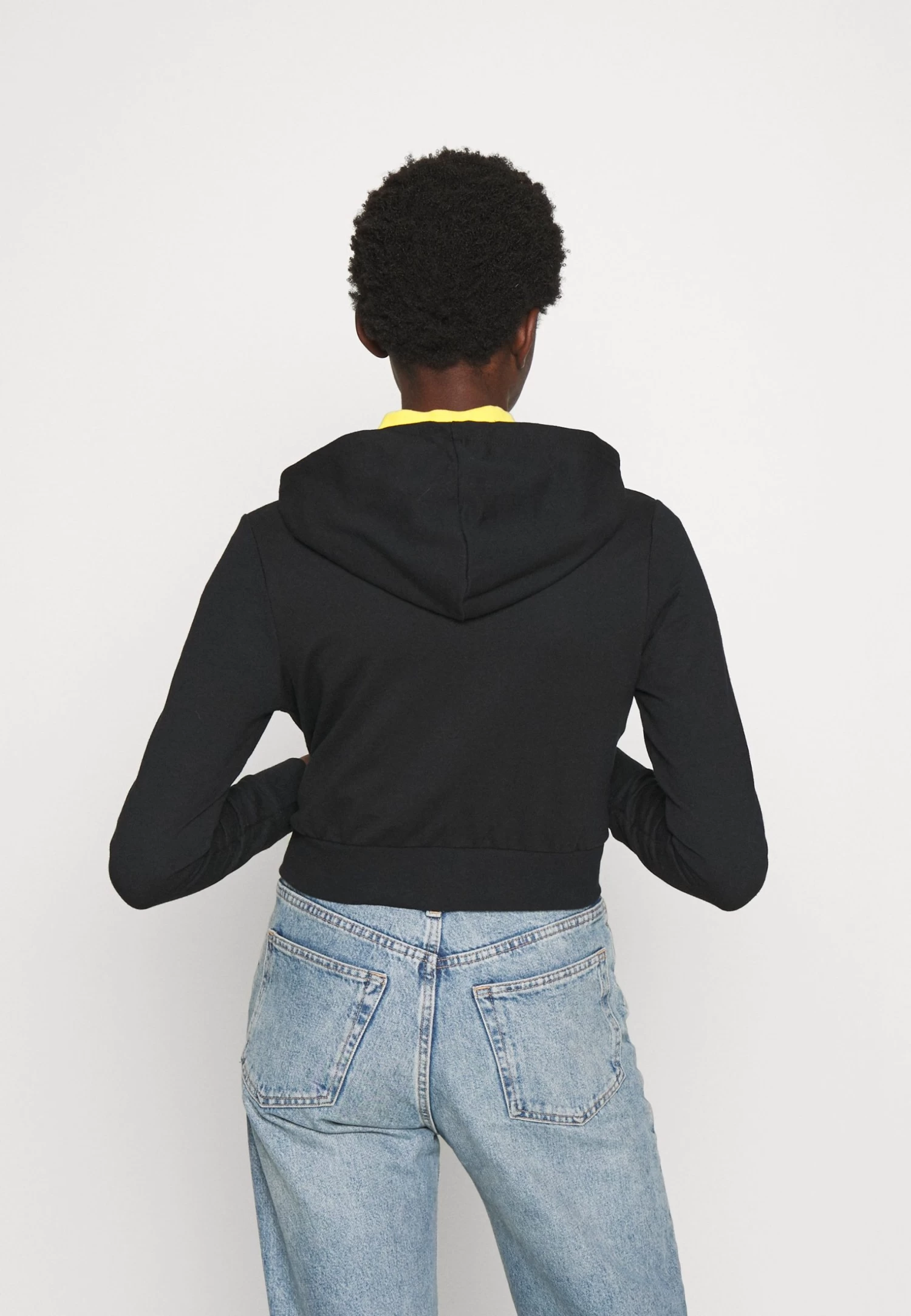 Even&Odd Sweat Zippé - Black 3 Even&Odd Sweat Zippé - Black – Image 3