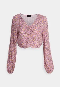 Even&Odd Blouse - Lilac/Orange 12 Even&Odd Blouse - Lilac/Orange -Pas Cher Mode Féminine Magasin d3a34cd6a5df4358a2a89cf43f6db532