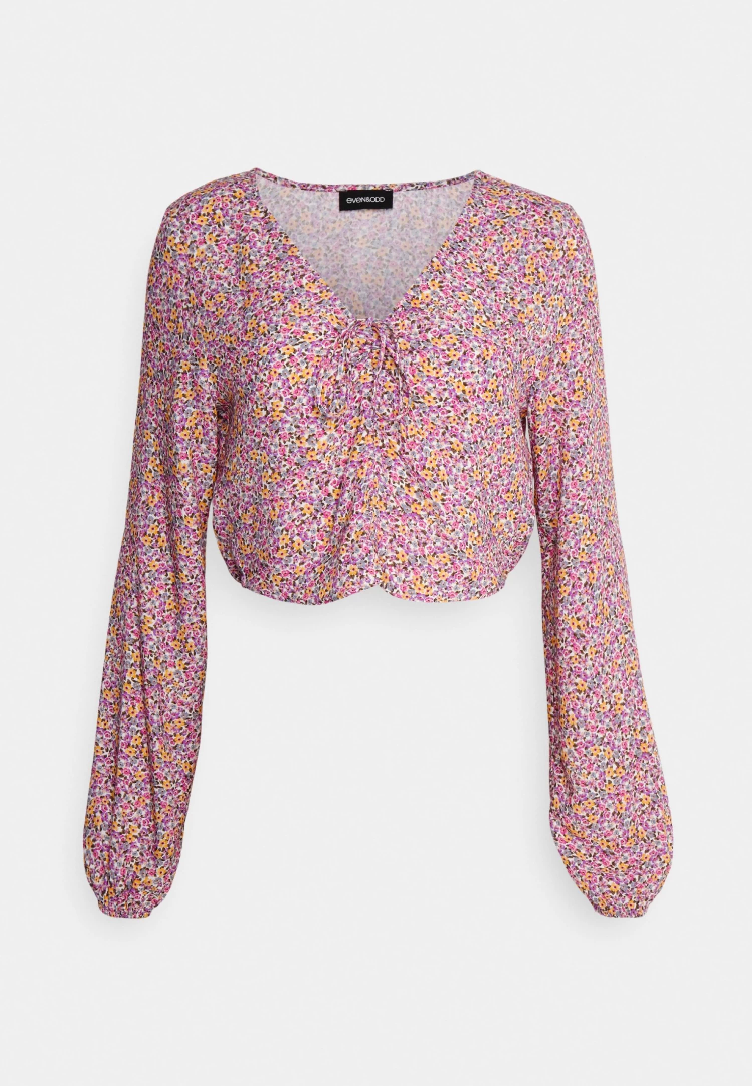 Even&Odd Blouse - Lilac/Orange 6 Even&Odd Blouse - Lilac/Orange – Image 6