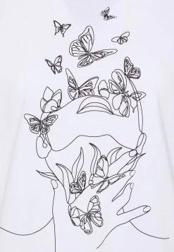 Even&Odd T-Shirt Imprimé - White 5 Even&Odd T-Shirt Imprimé - White -Pas Cher Mode Féminine Magasin d7c839f0ed074ef18ced8df5c59eca51